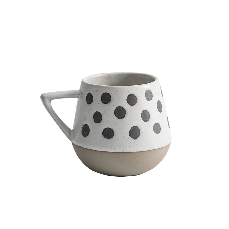 Casual Vacation Solid Color Ceramics Mug 1 Piece