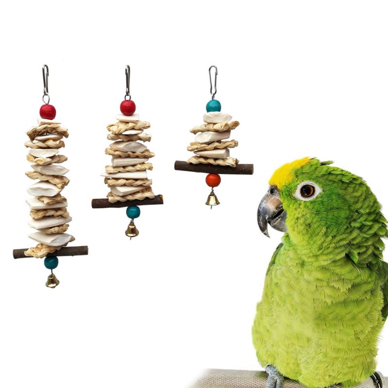 Corn Leaf Tree Chewing Bird Toy