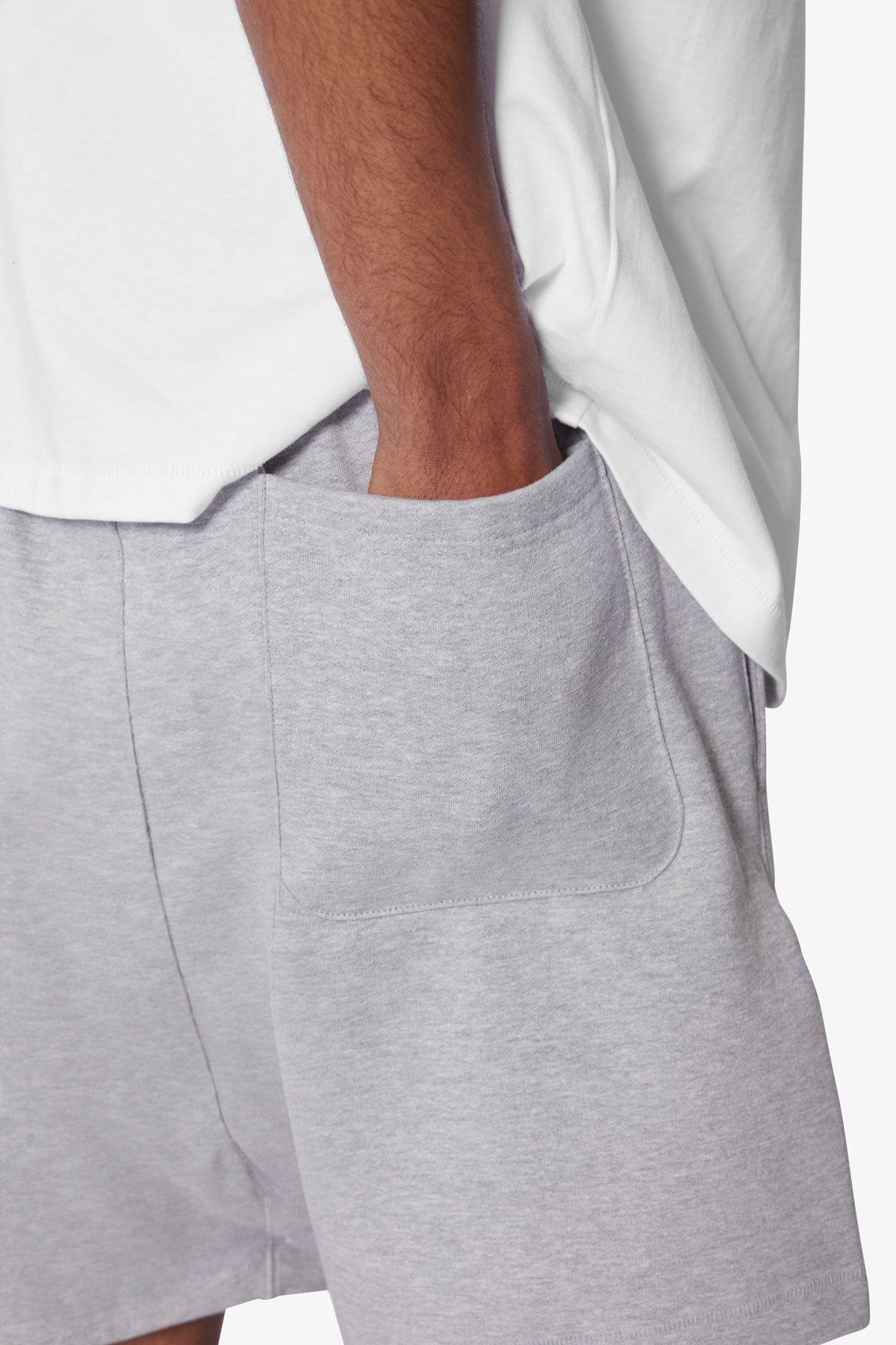 Heavy Every Day Sweatshorts - Marled Grey