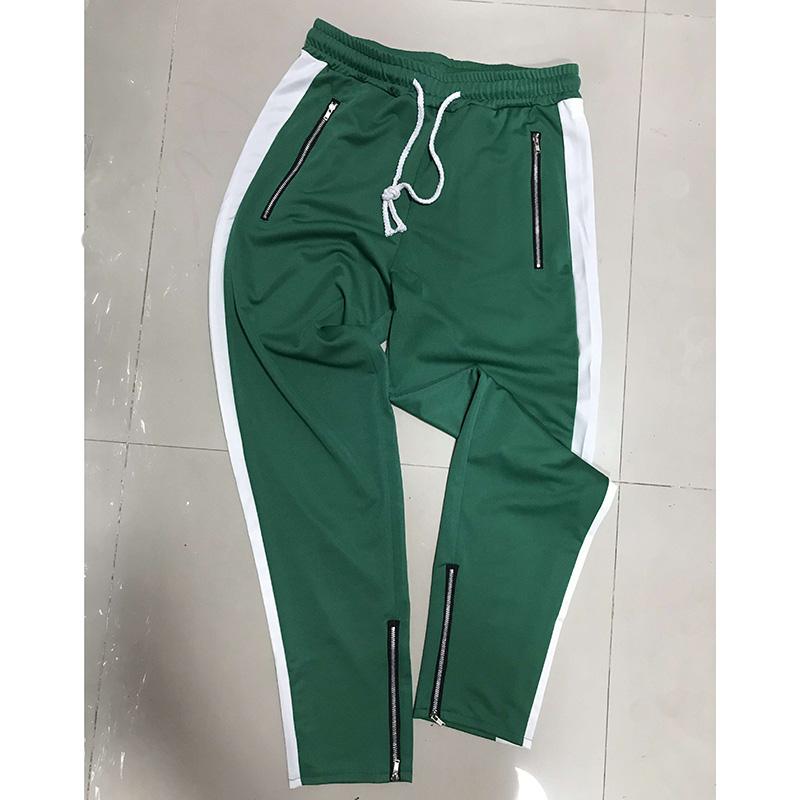Structured Striped Sweatpants