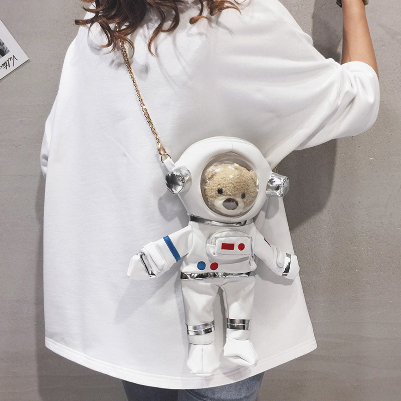 Cute space bear bag KF82256