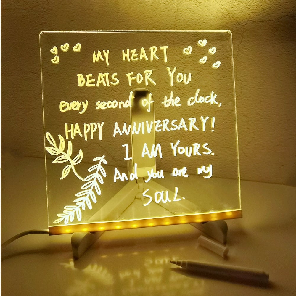 (🌲Early Christmas Sale🎁)-✨The Latest LED Message board/Children's drawing board🎨