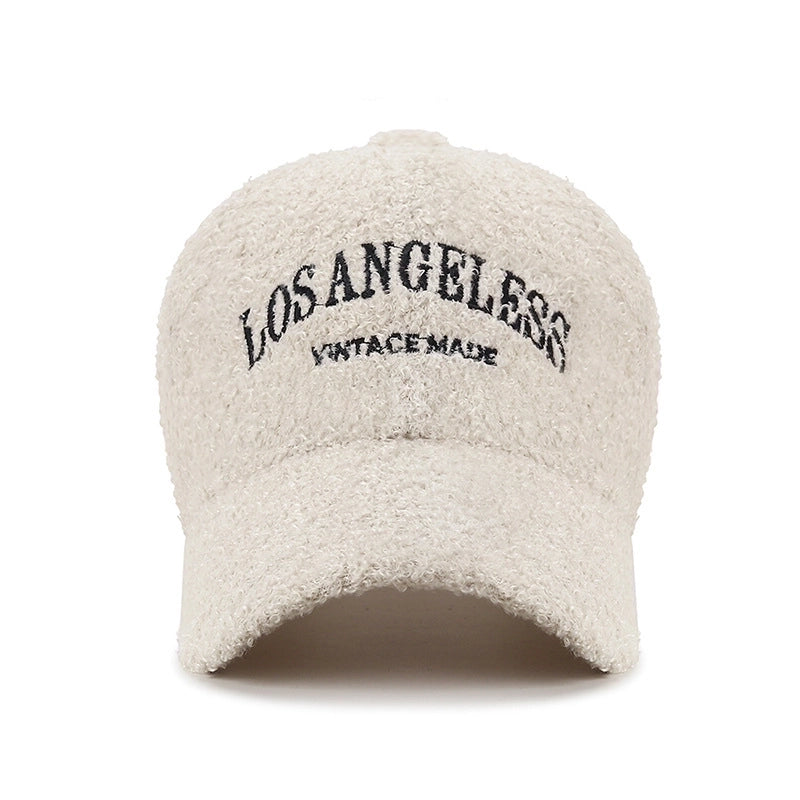 Unisex Basic Minimalist Letter Embroidery Curved Eaves Baseball Cap