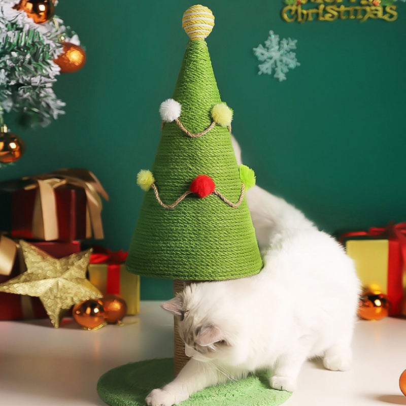 Christmas Tree Shape Cat Climbing Frame