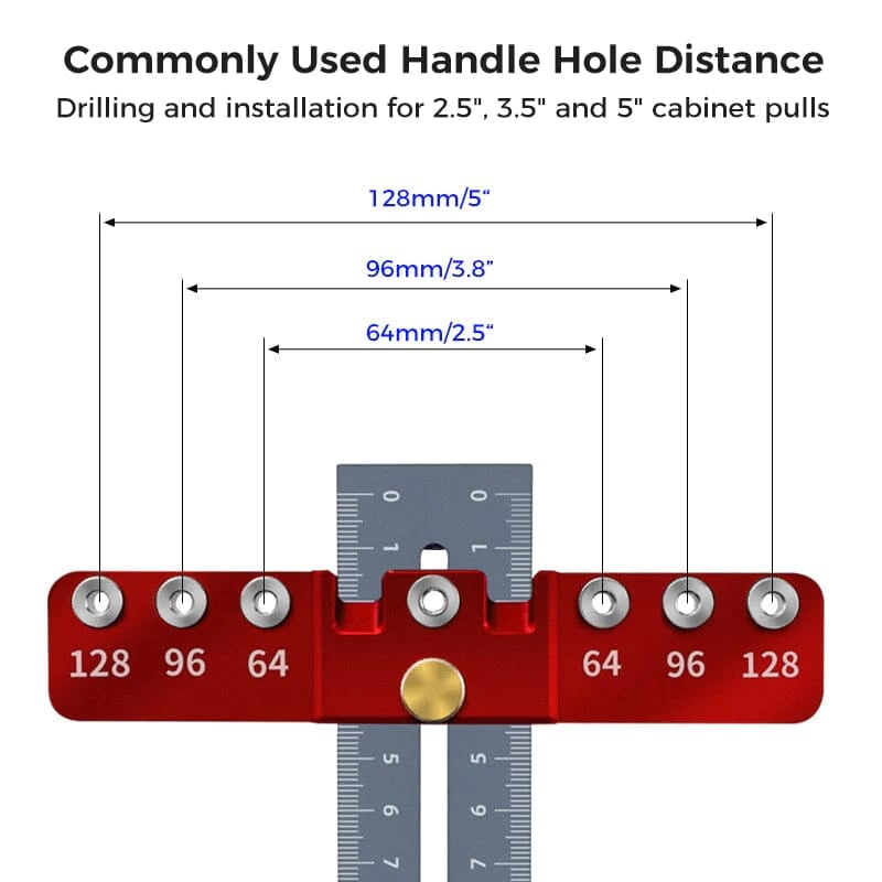 Saker Cabinet Hardware Doweling Jig