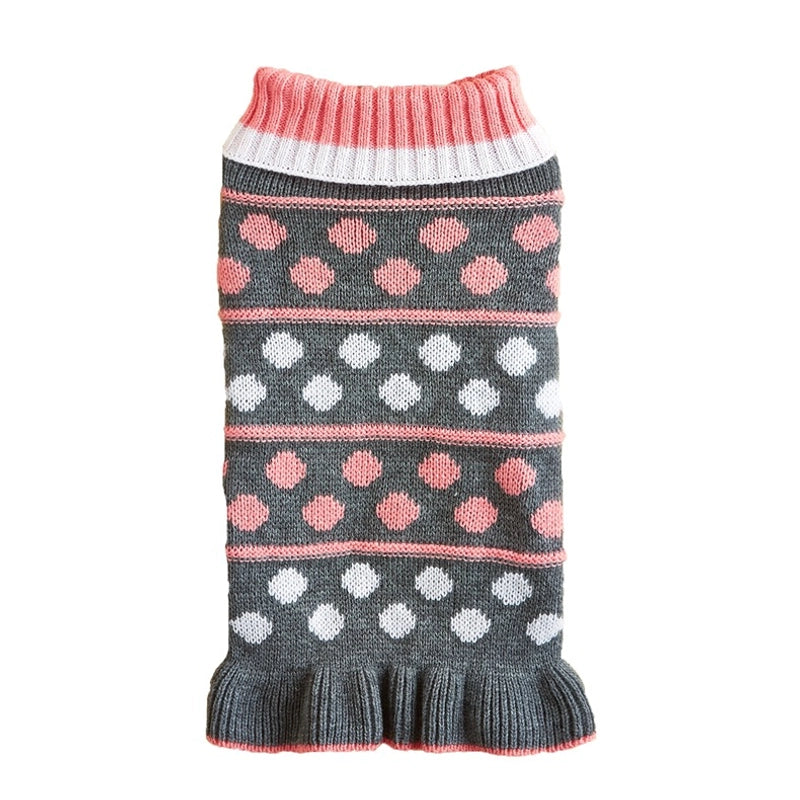Cute Acrylic Star Polka Dots Heart Shape Pet Clothing