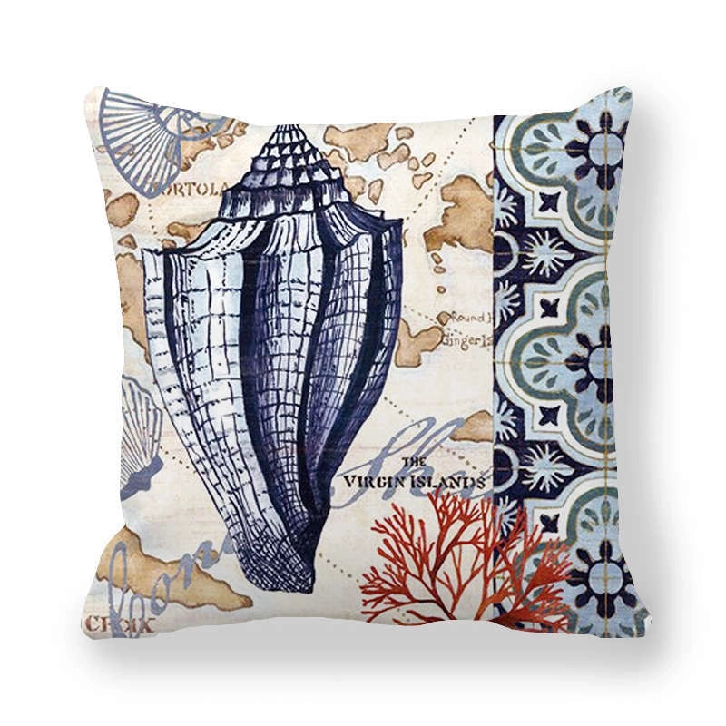 Retro Animal Landscape Fibre Peach Skin Pillow Cases