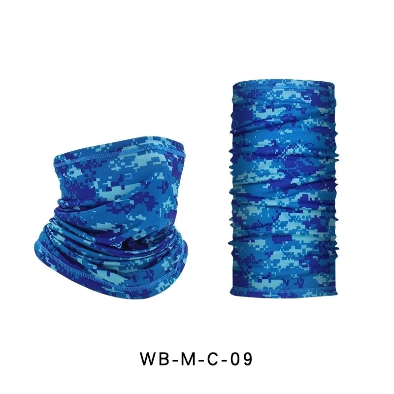 Unisex Sports Solid Color Polyester Kerchief