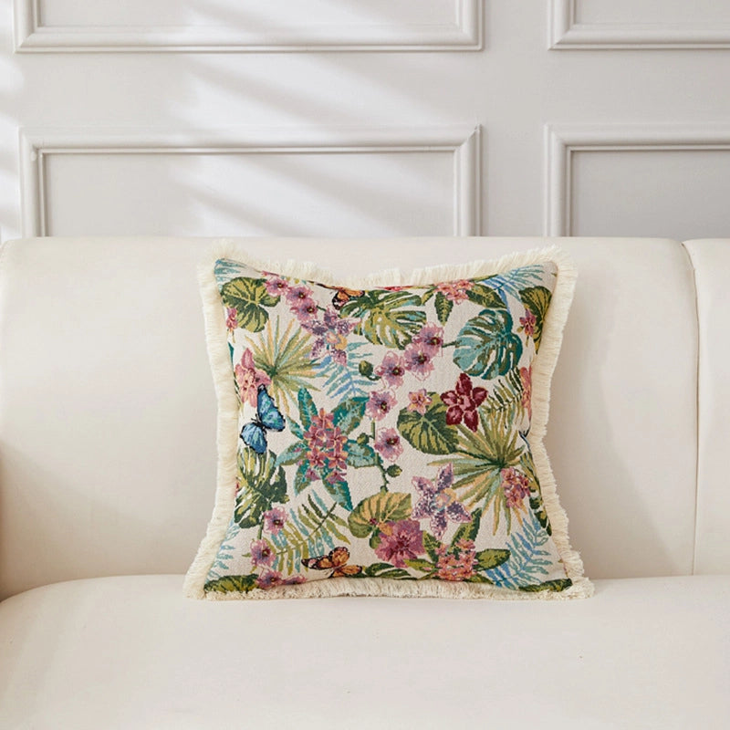 Minimalist Classic Style Geometric Cotton And Linen Pillow Cases