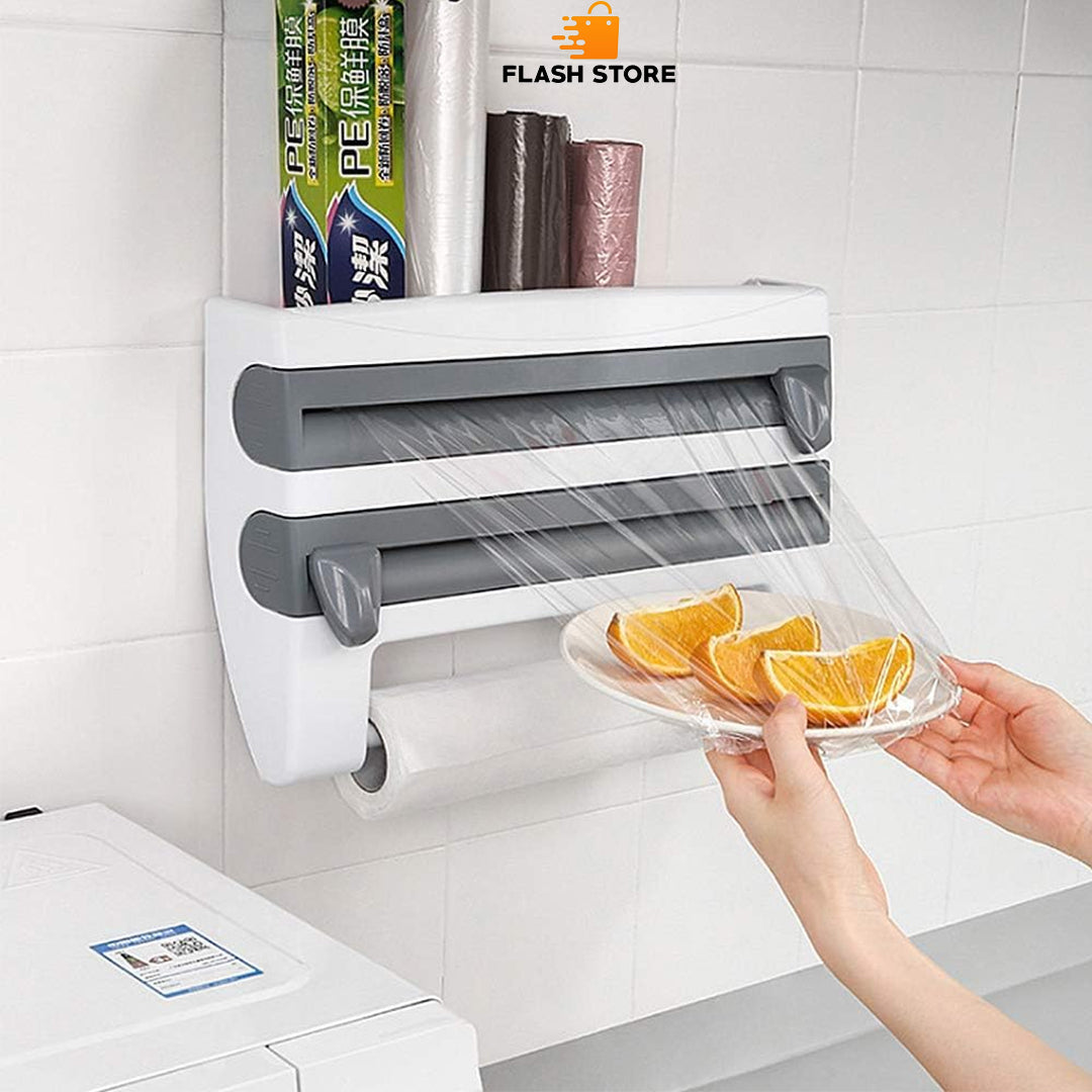 3 In 1 Kitchen Triple Paper Dispenser