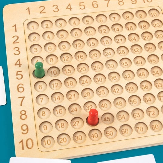 💥  Promotion- SAVE 48% OFF- Wooden Multiplication Board Game - BUY 2 GET EXTRA 10 % OFF & FREE SHIPPING!