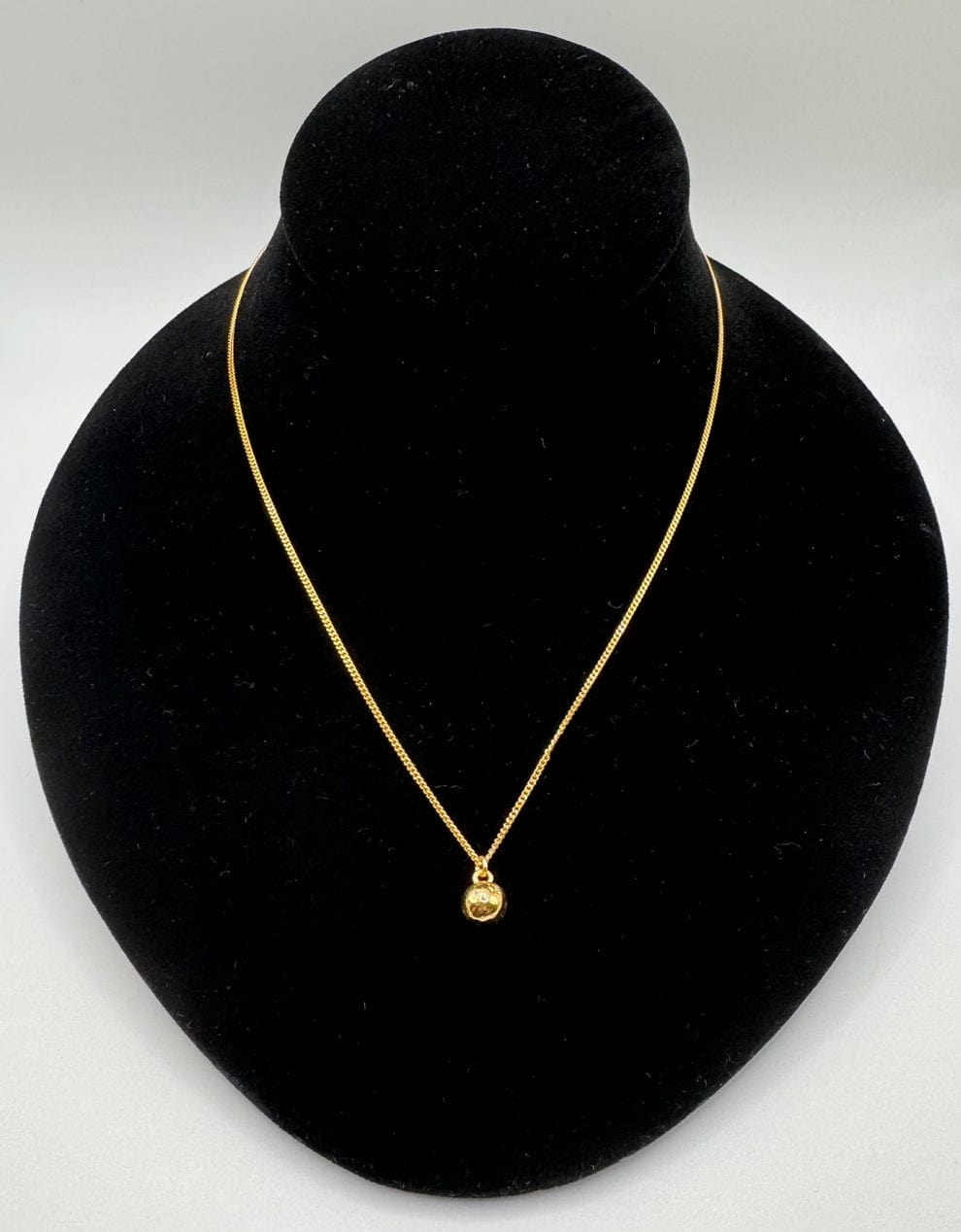 Matzah Ball Charm Necklace - 14k Gold. Gold Vermeil or Sterling Silver