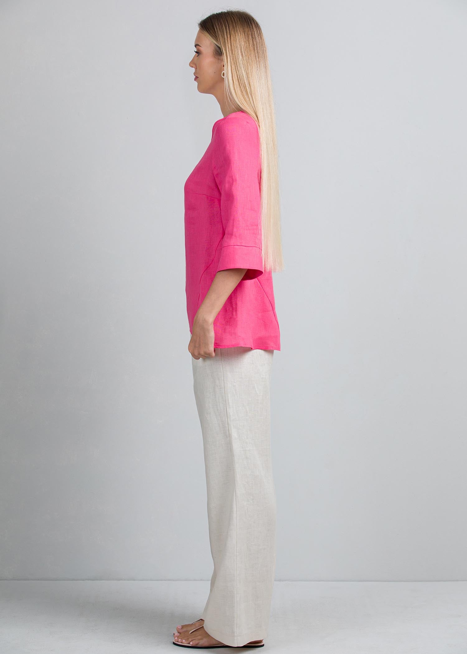 Blouse with seam details