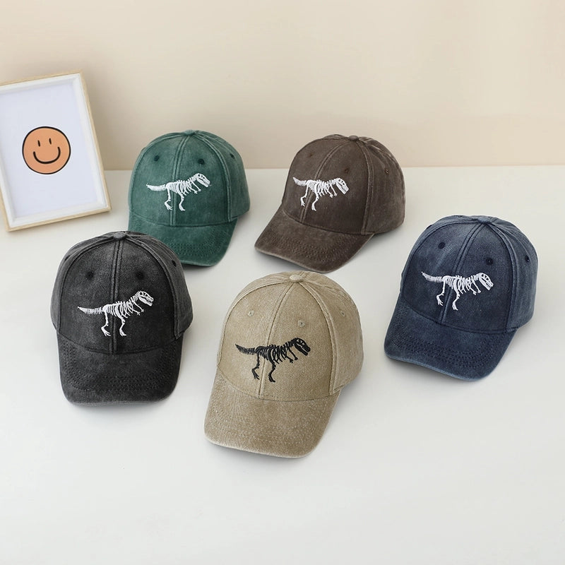 Style Dinosaur Children's Baseball Hat Summer New Outdoor Activities Baby Sunshade Cap Washing
