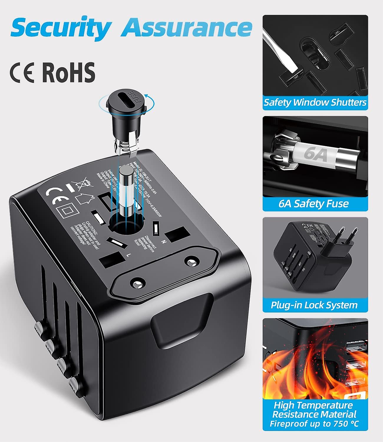 Multifunctional travel charger converter——✨(Buy 2 free shipping)✨