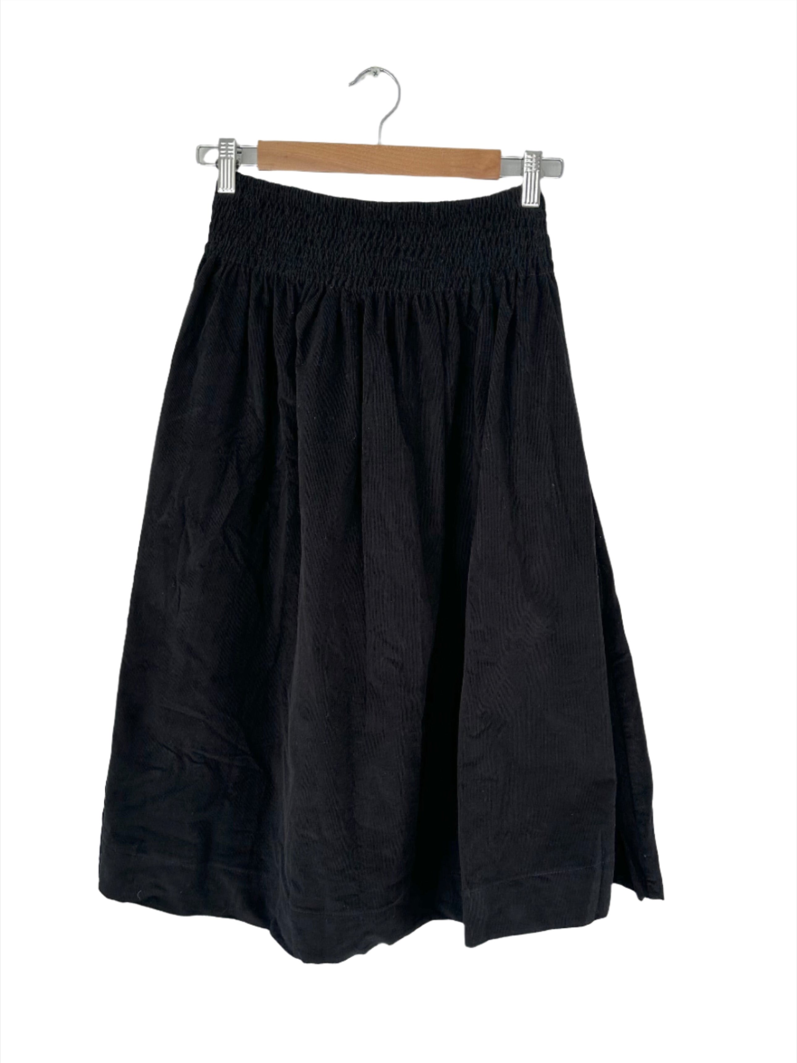 lola skirt - black cord