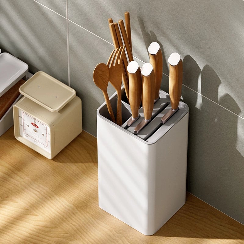 Kitchen Knife Storage Rack Multifunctional Removable Household Kitchen Knife Fruit Knife Tableware Storage Rack