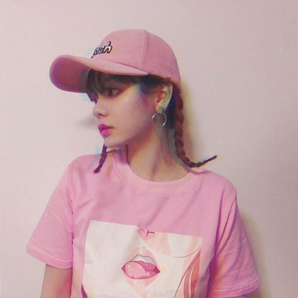 Pink Manga Short Sleeve Tee