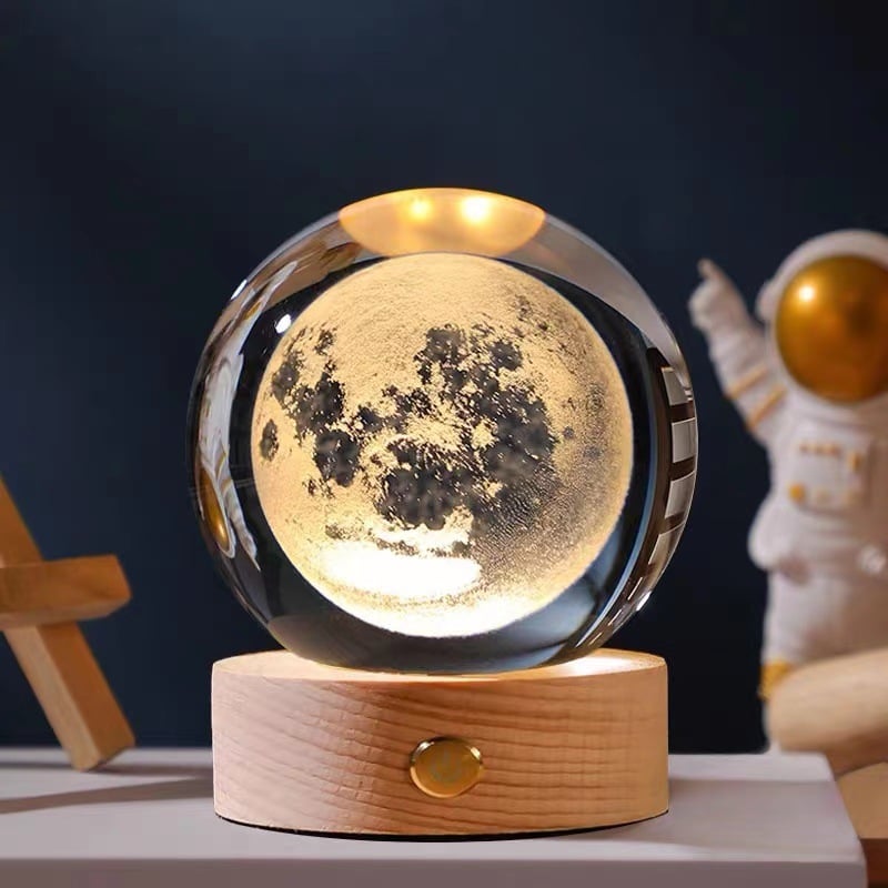 Hot Sale - 3D Planet Crystal Ball-Free Shipping