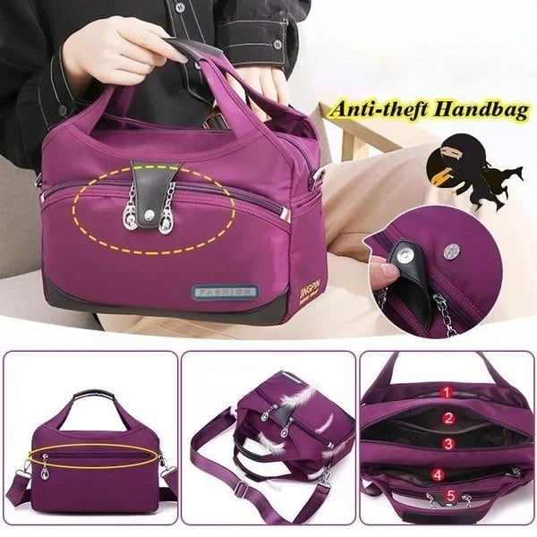 48% Off - Fashion Anti-theft Large Capacity Handbag