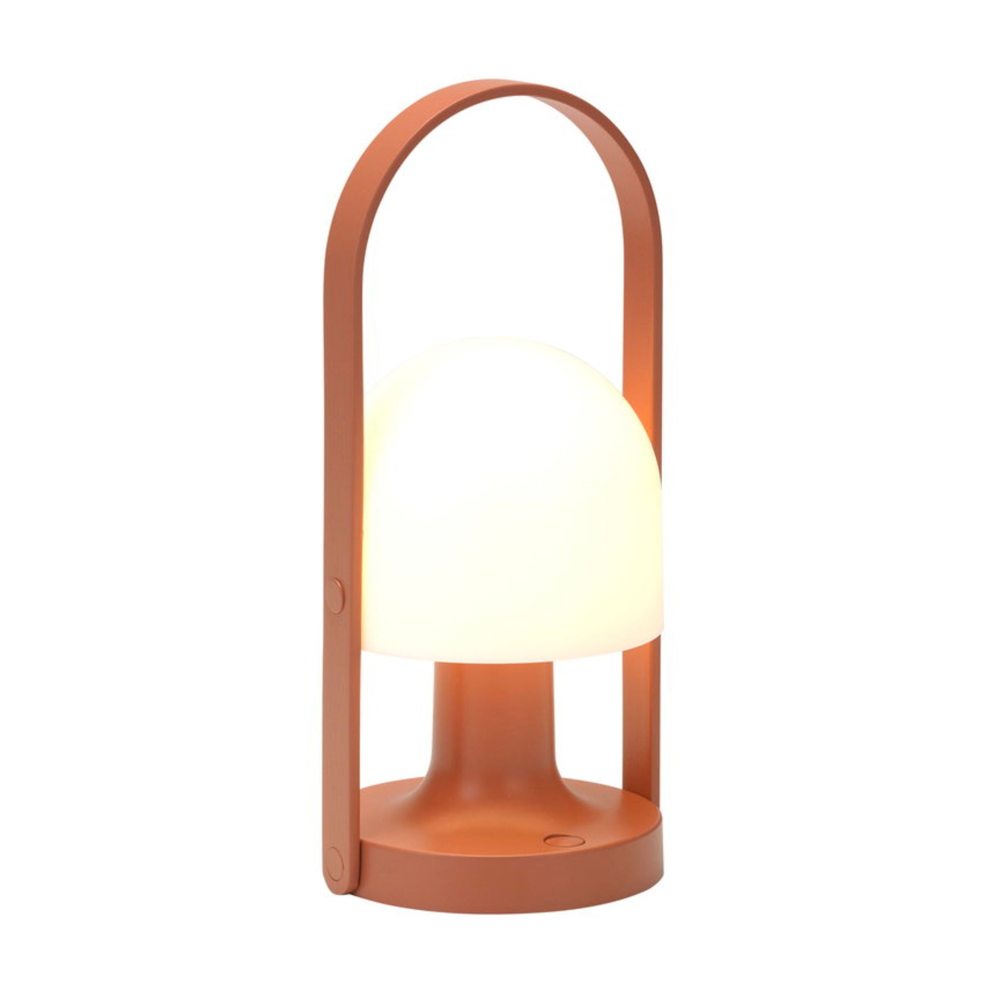 Marset Follow Me Rechargeable Lamp . Terracotta