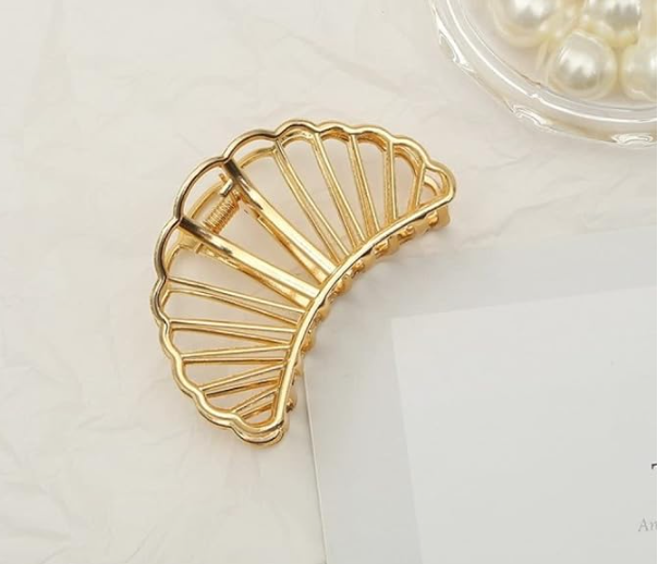 Metal Shell Hair Clip