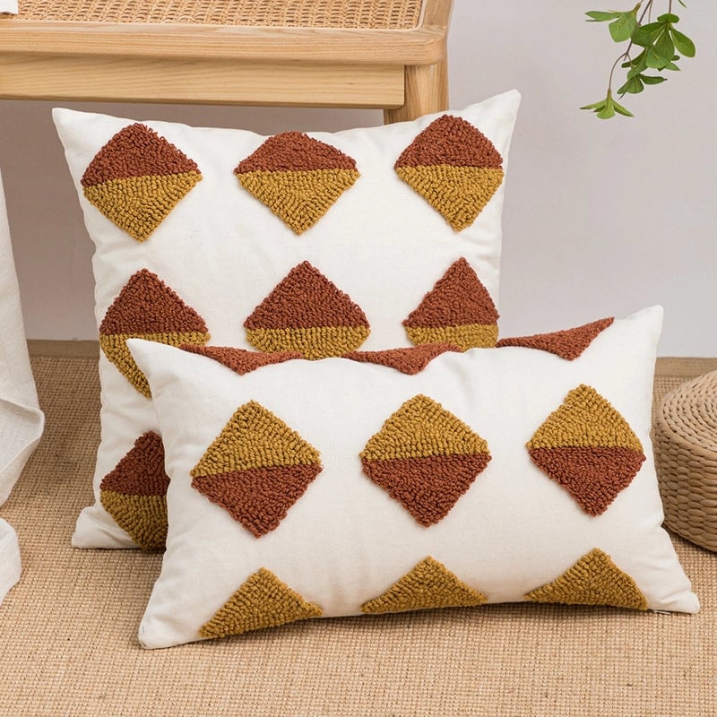 Casual Geometric Polyester Pillow Cases Couch & Sofa Decor