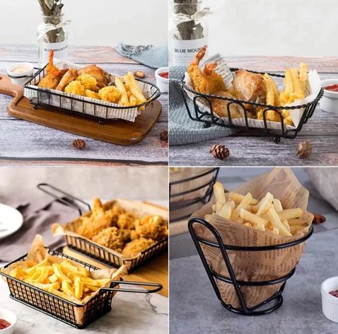 Snacks Buckets & Restaurant Style Serving Platter