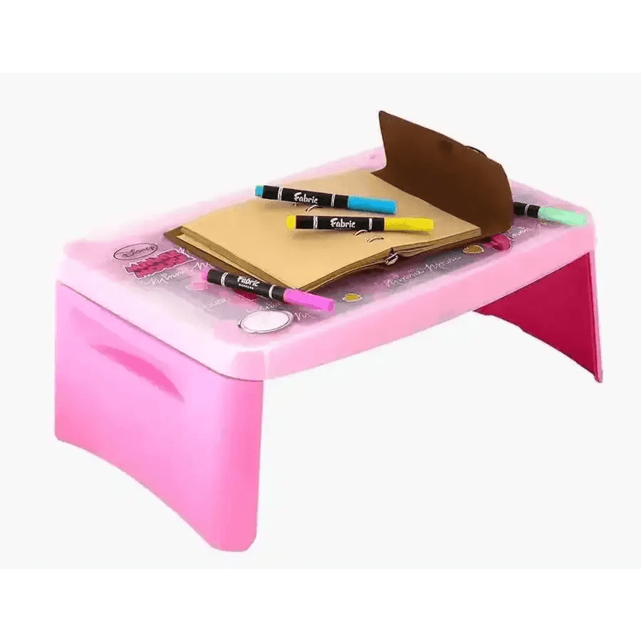 Foldable baby desk table