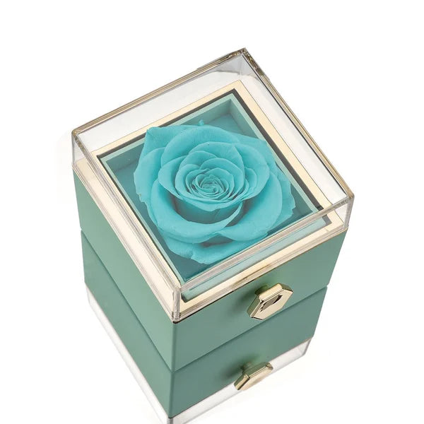 Eternal Rose Box w/ Necklace