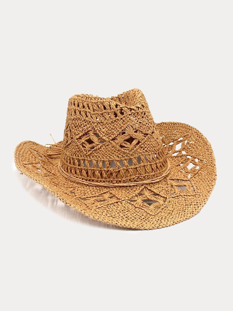 Breathable Hollow Woven Straw Hat