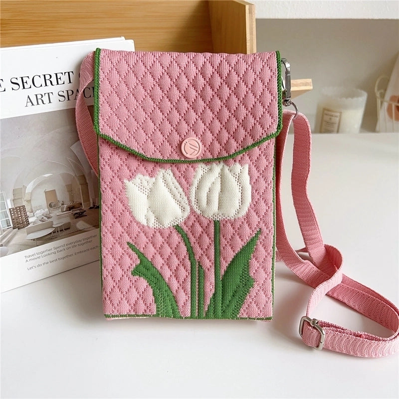 Women's Mini Spring&summer Knit Vacation Shoulder Bag