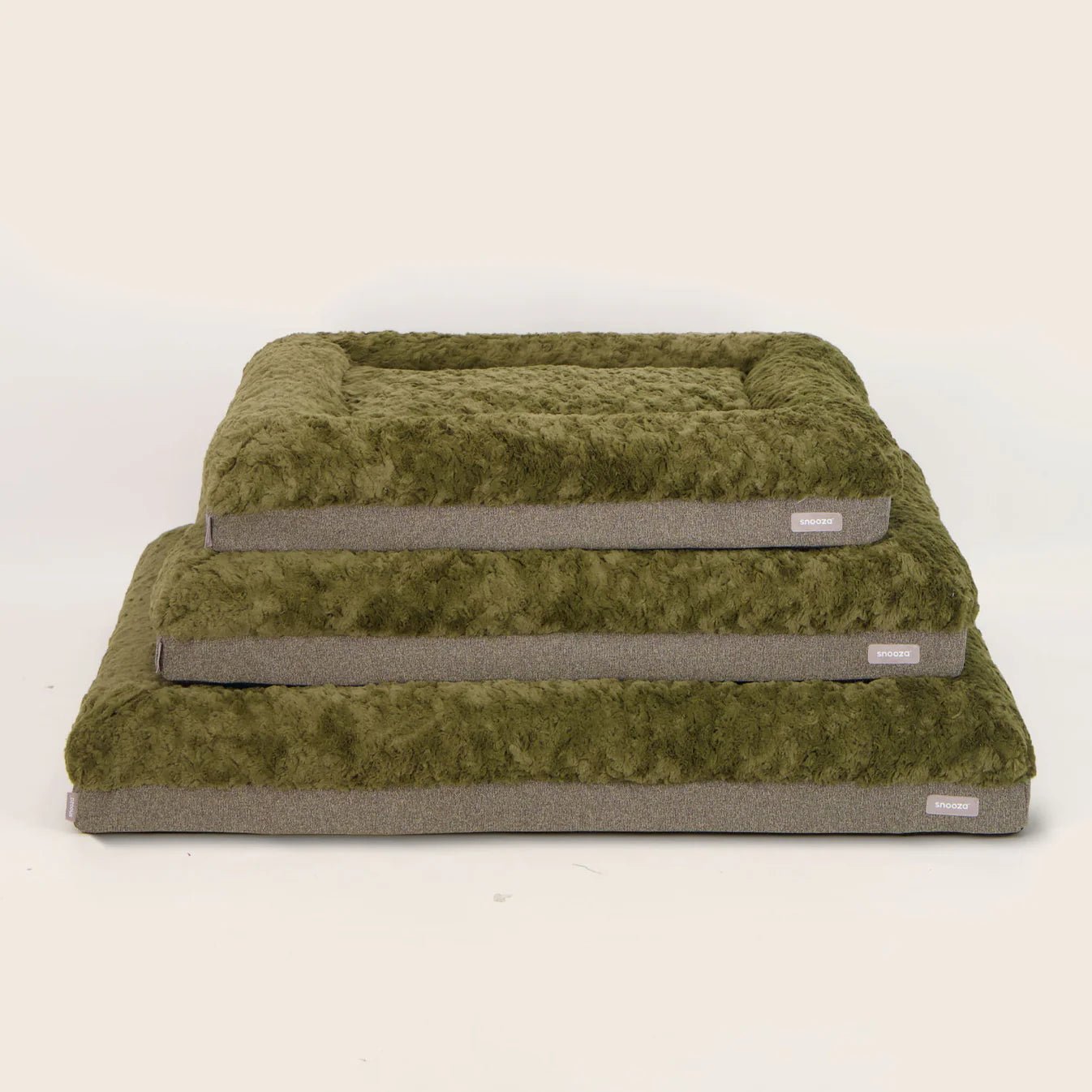 Ultra Comfort Ortho Lounge Dog Bed - Leaf