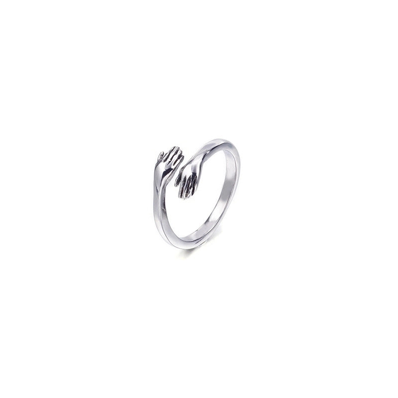 Titanium Steel 18K Gold Plated Korean Style Plating Geometric