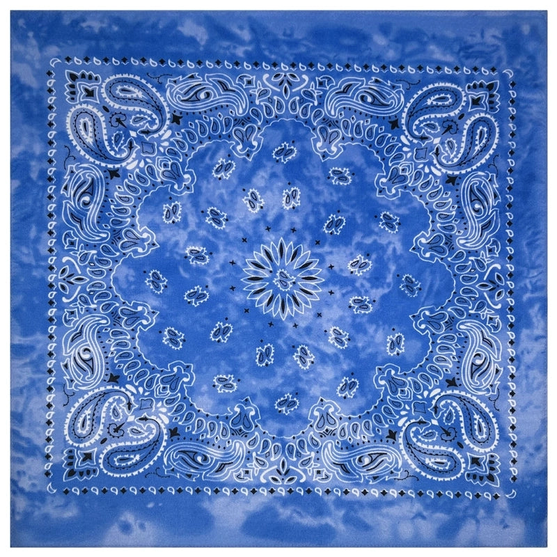 Unisex Hip-Hop Tie Dye Polyester Kerchief
