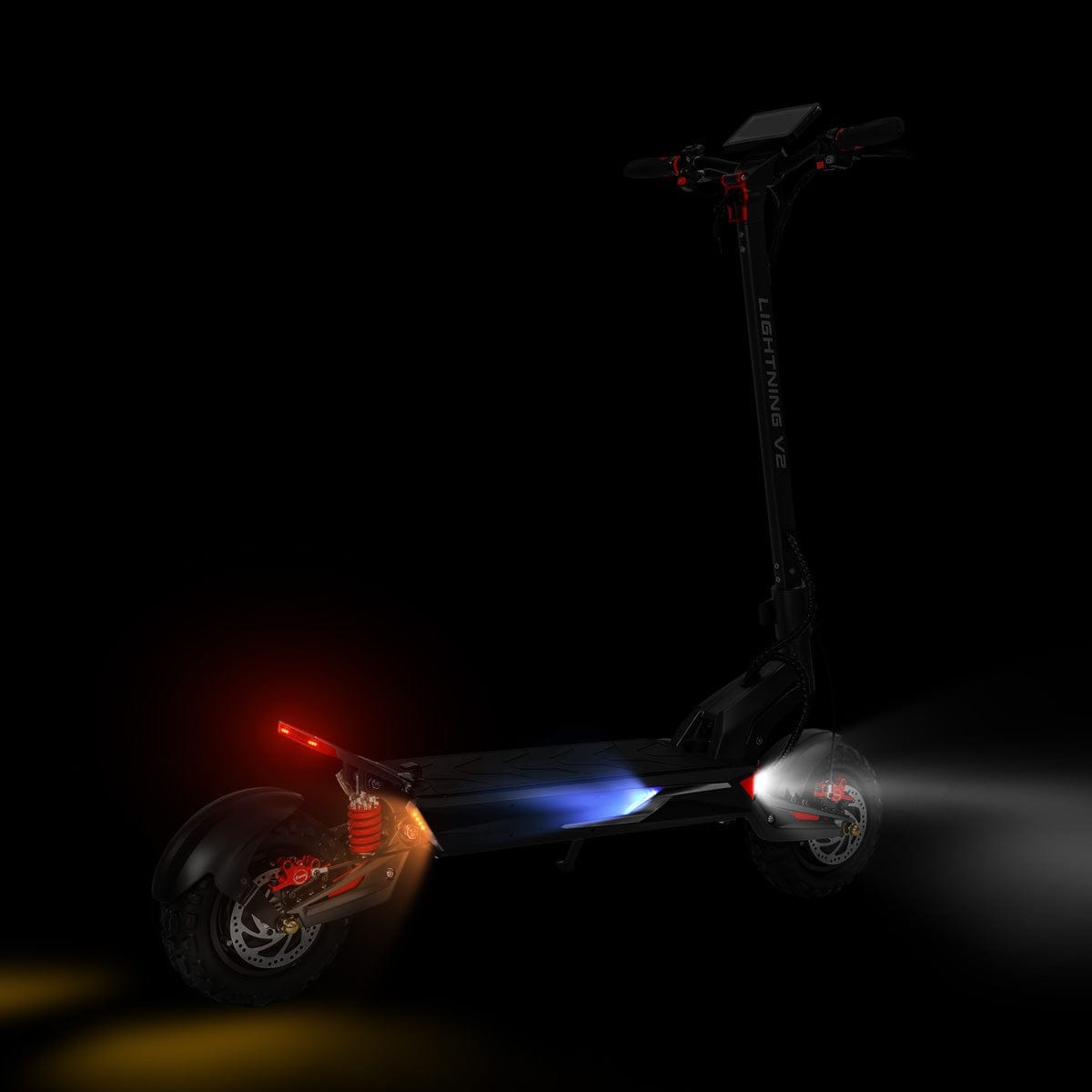 LIGHTNING V2  - DUAL MOTOR HIGH PERFORMANCE ELECTRIC SCOOTER Max 6000 watts PEAK POWER-  New 2025 model