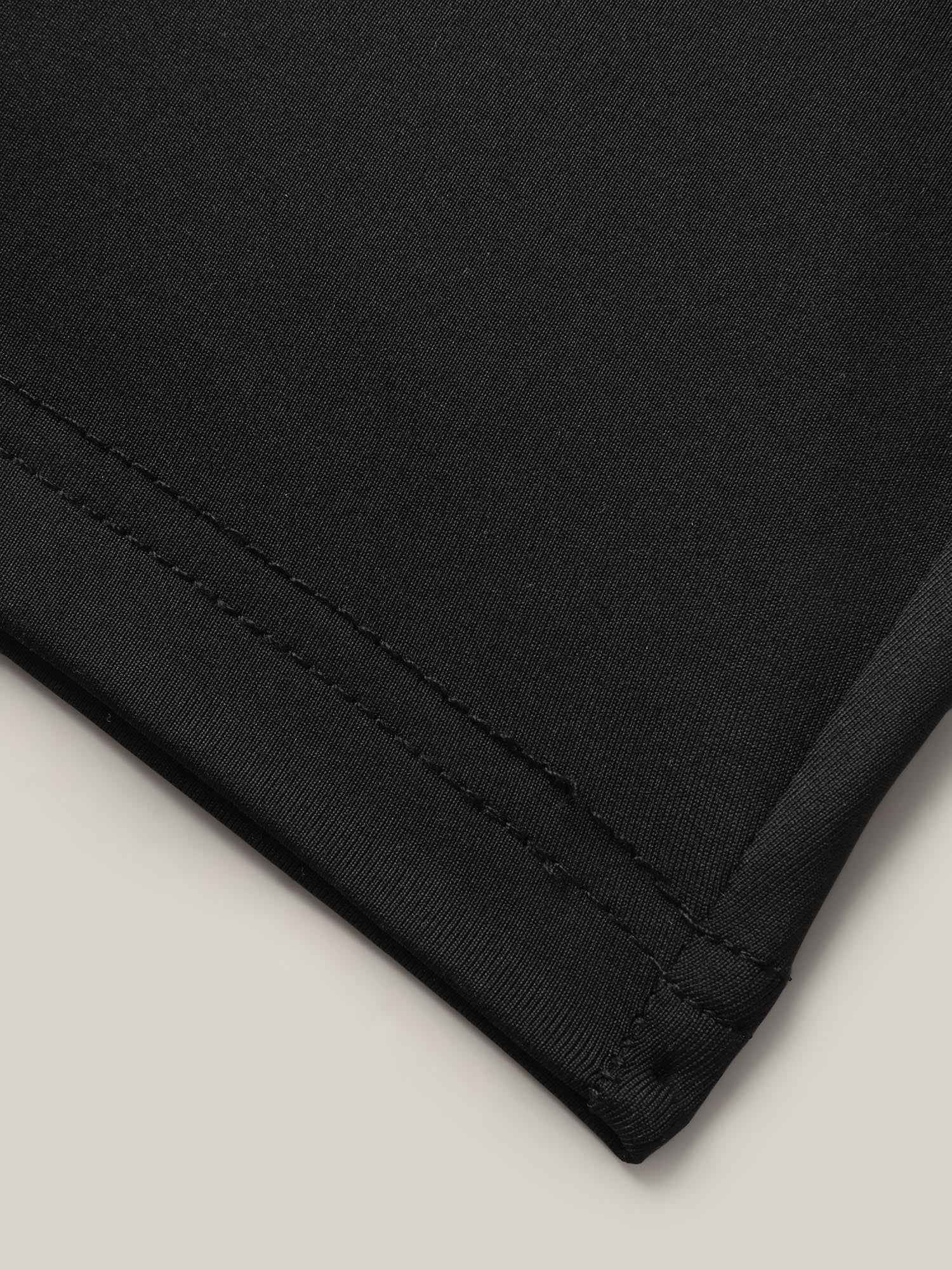 Stretchy Mid Waist Tight-Fit Shorts