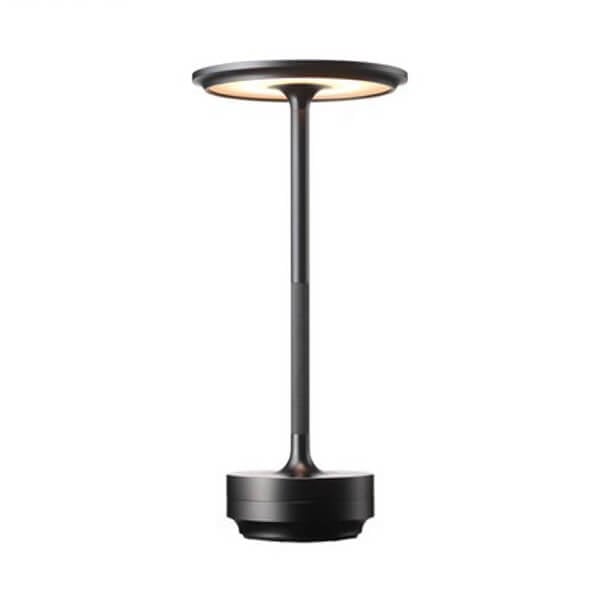 Cordless metal table lamp - dimmable and rechargeable desk lamp