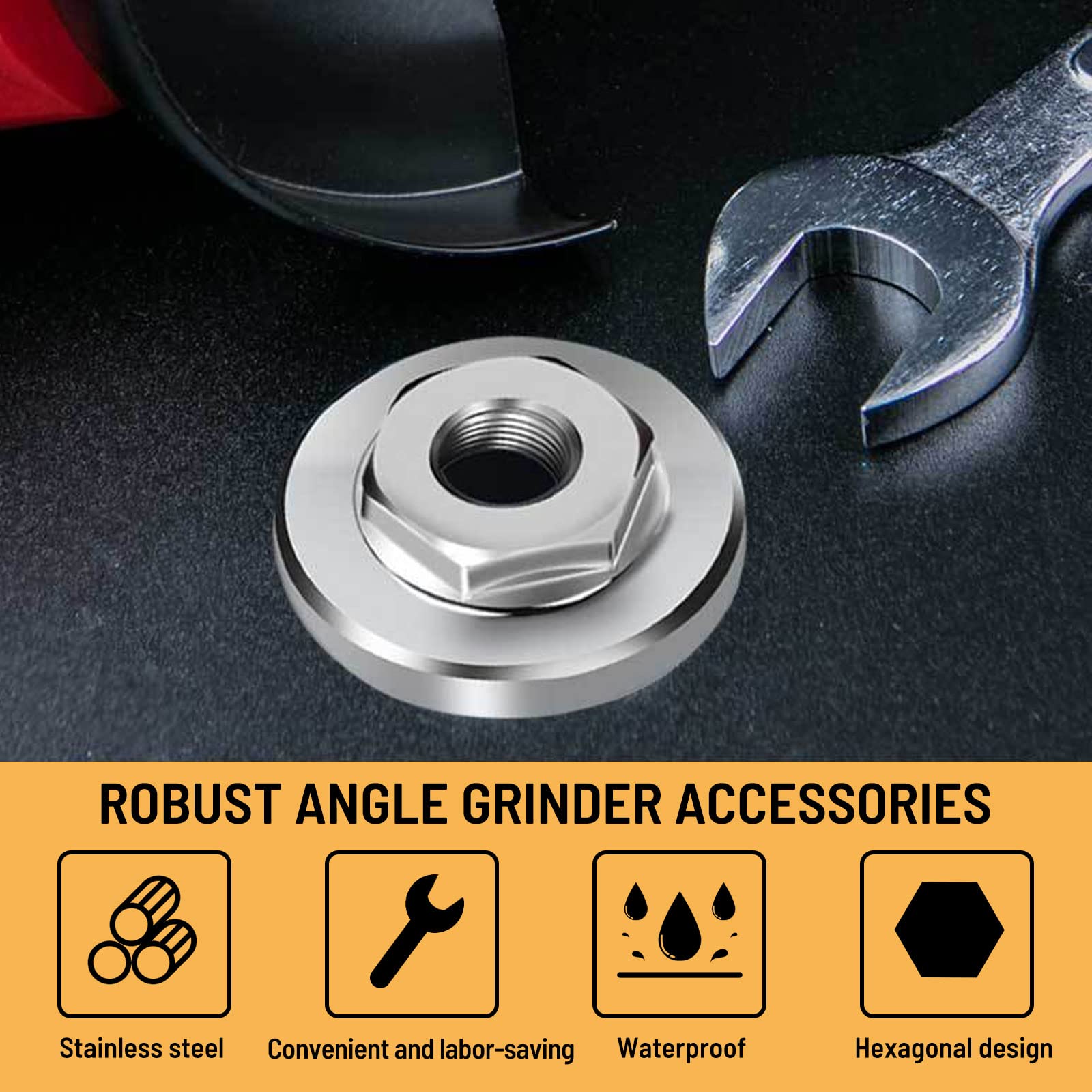 🔥 100-Type Angle Grinder Nuts