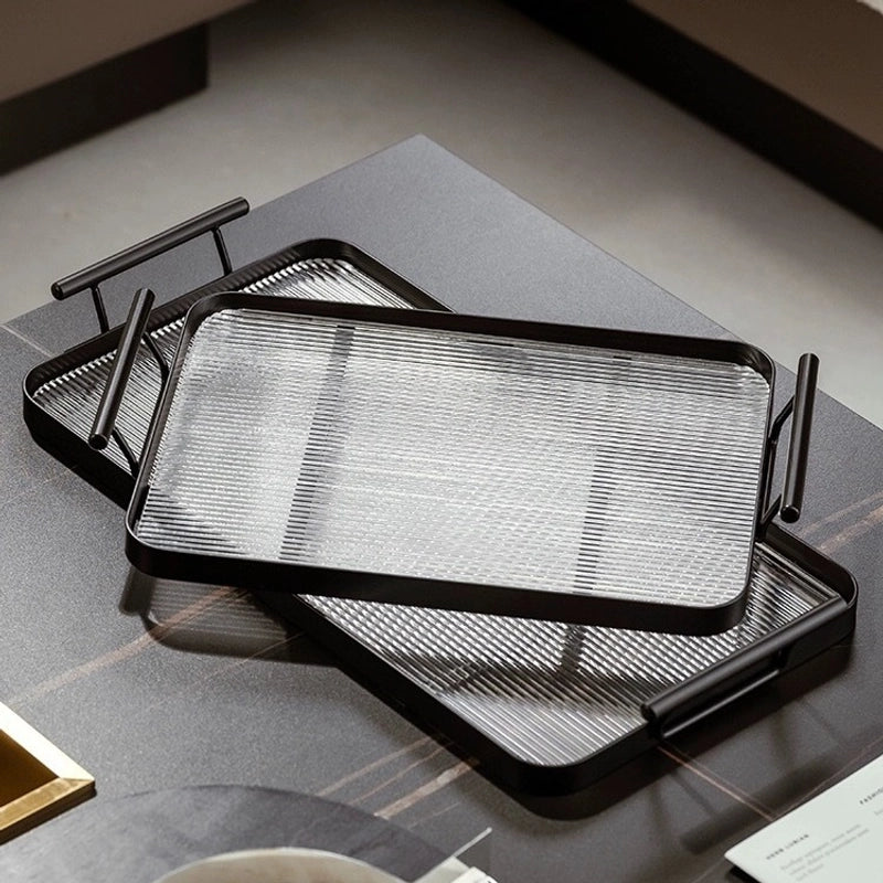 Elegant Classical Retro Stripe Arylic Tableware 1 Piece