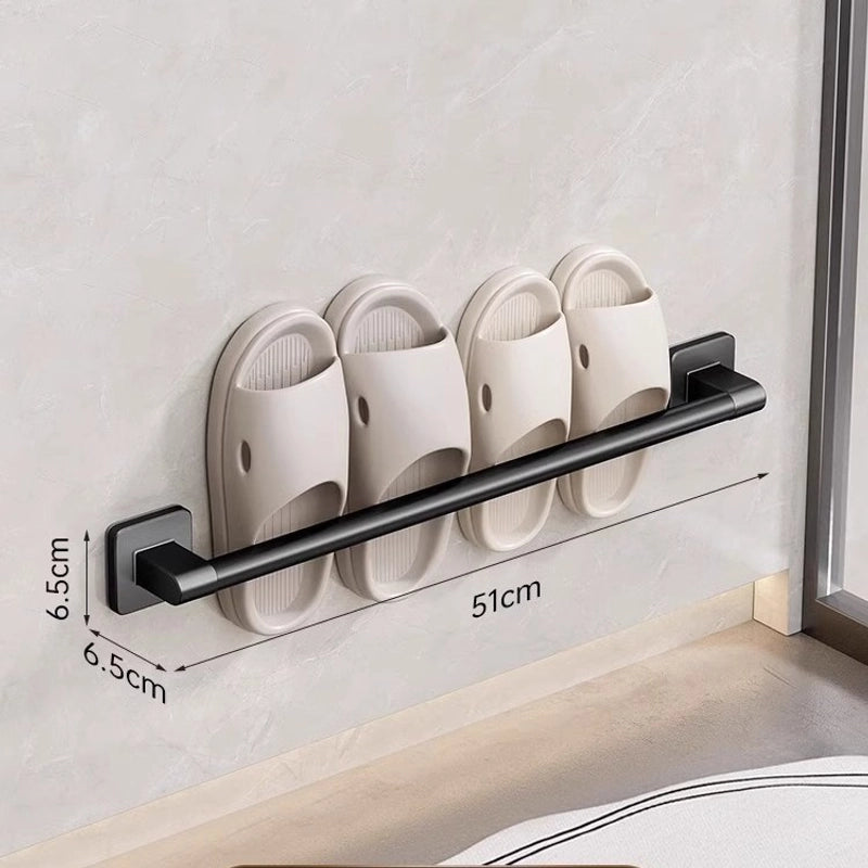 Casual Solid Color ABS Bathroom Racks