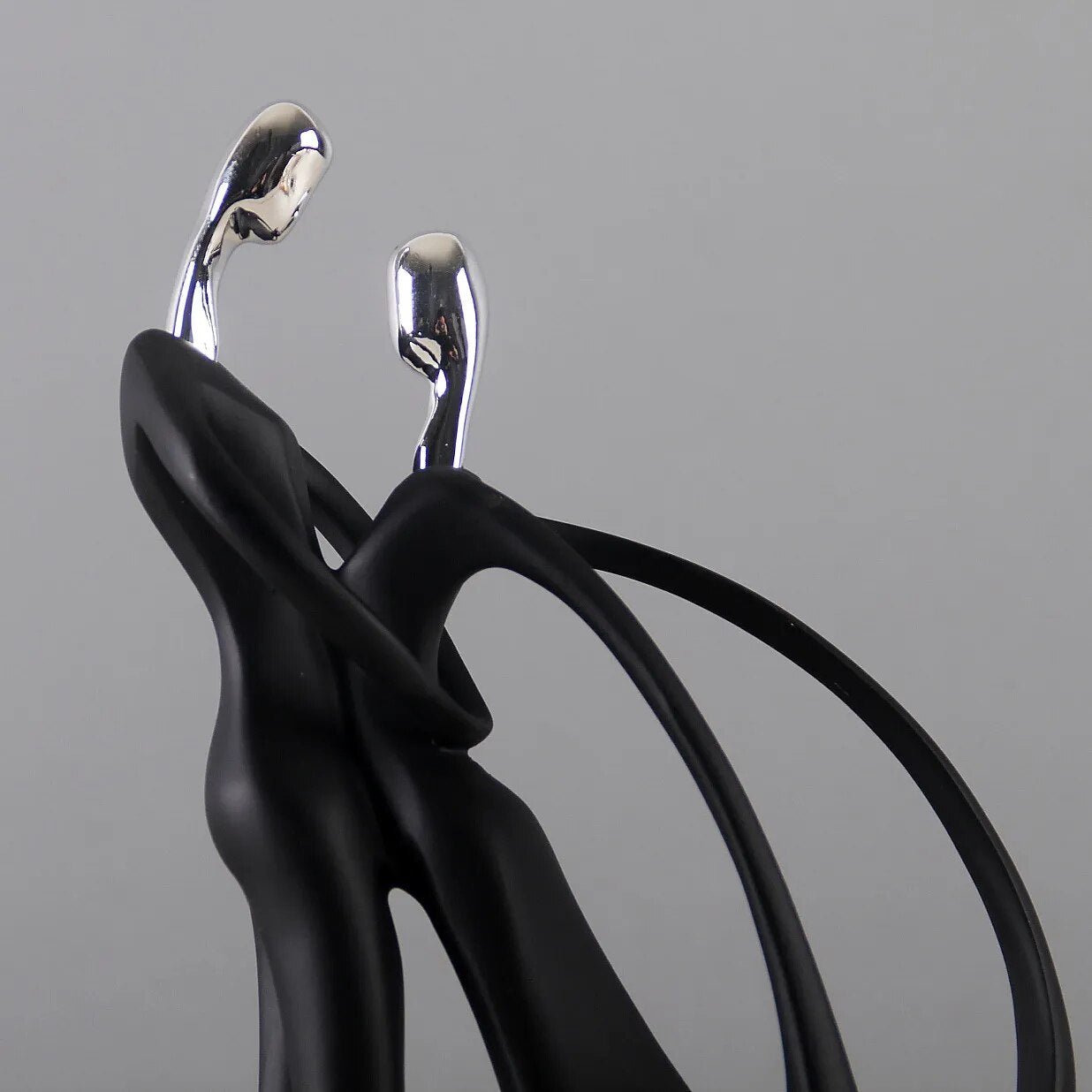 Abstract Dancing Couple Sculptures