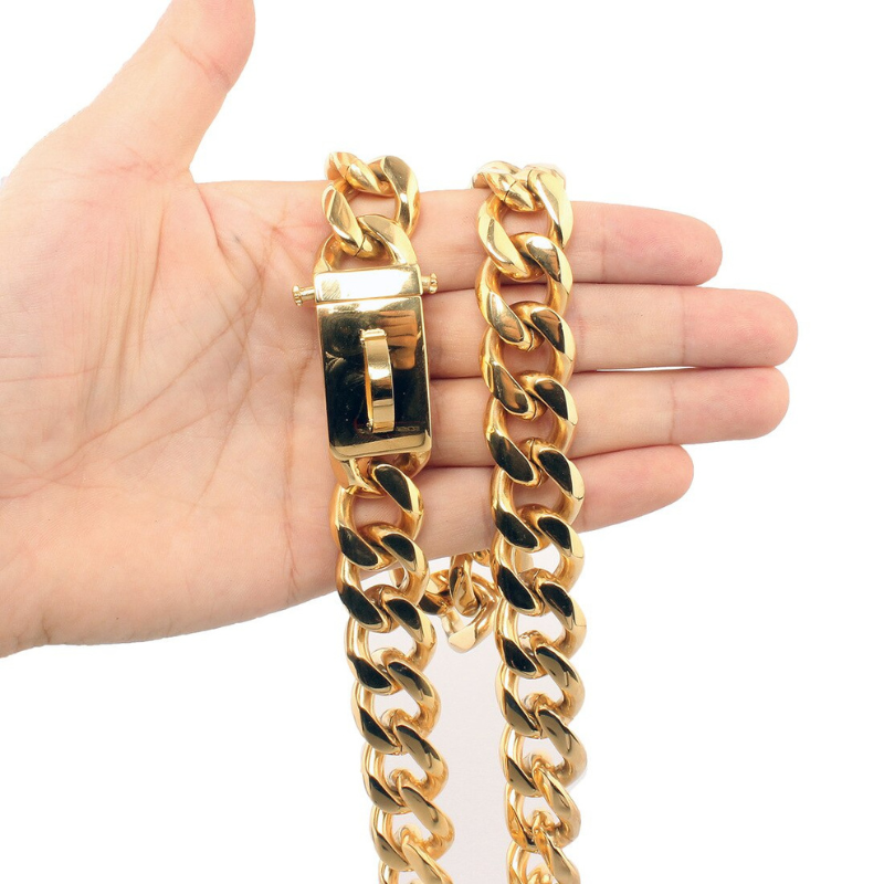 Stainless Steel Metal Dog Collars Chain