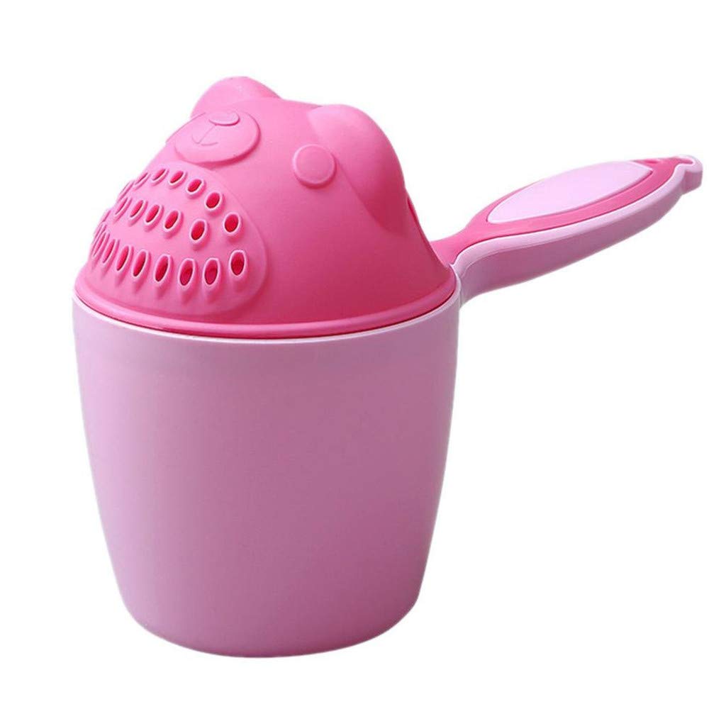 Baby Shower Bath Cup Baby Bath Rinser Wash Hair Cup by Protecting Infant Eyes