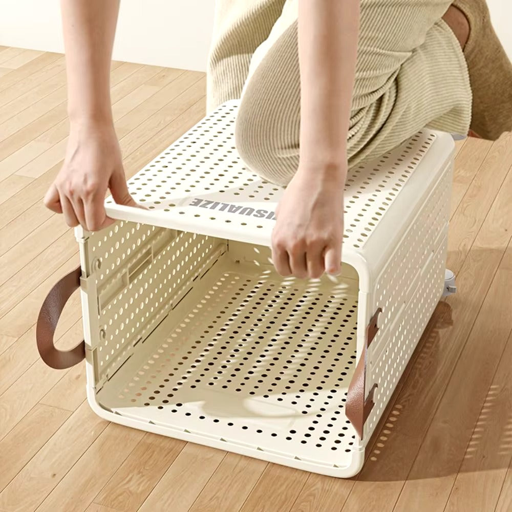 LUXORMOVE MOVEABLE FOLDING LAUNDRY BASKET