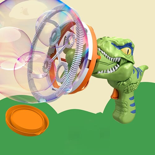 🔥🔥🔥BUY 2 FREE SHIPPING & 5% OFF- Dinosaur Bubble Machine Guns . Large Bubble Big Bubble Wand. Summer Outdoor Toys