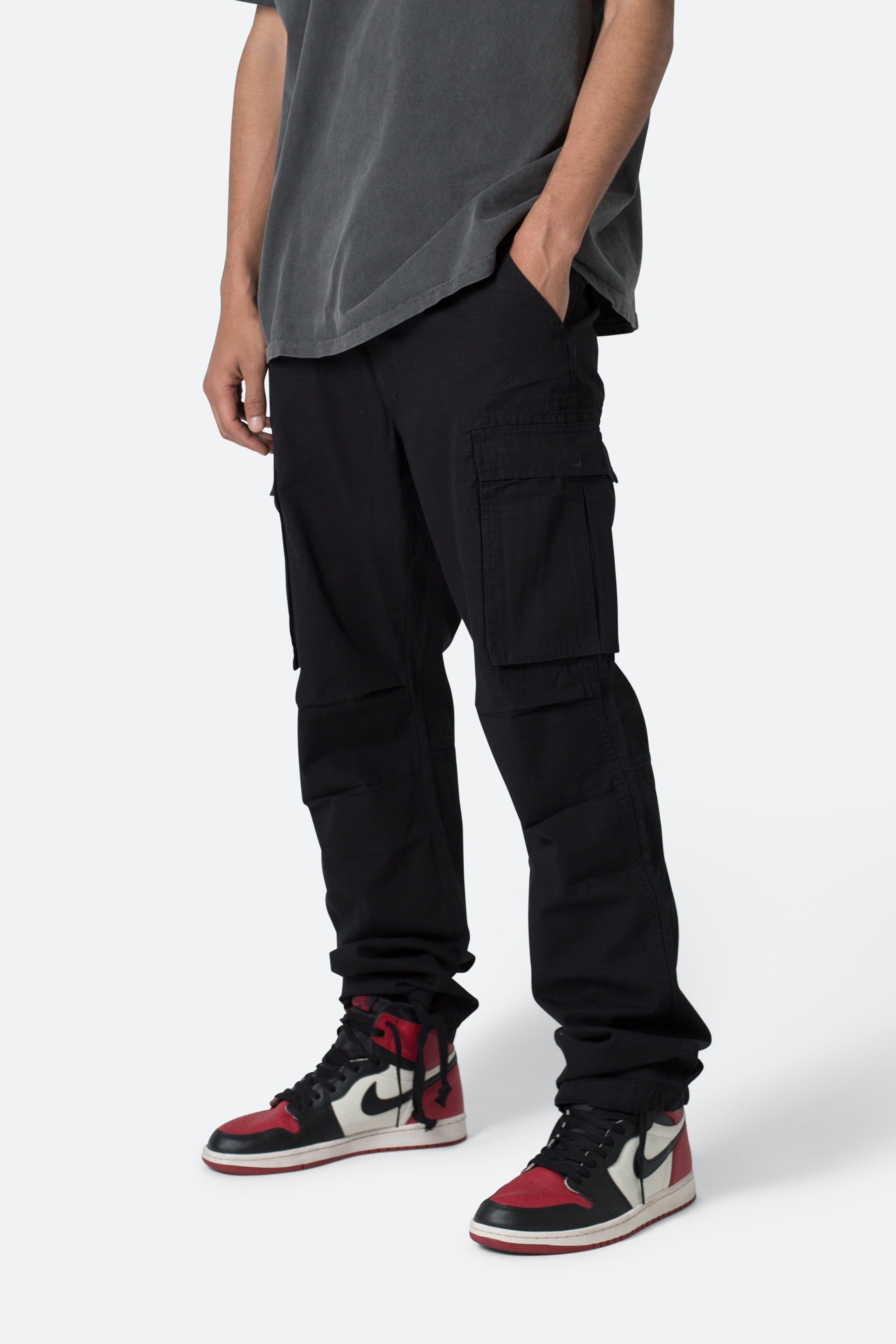 Vintage Cargo Pants - Black