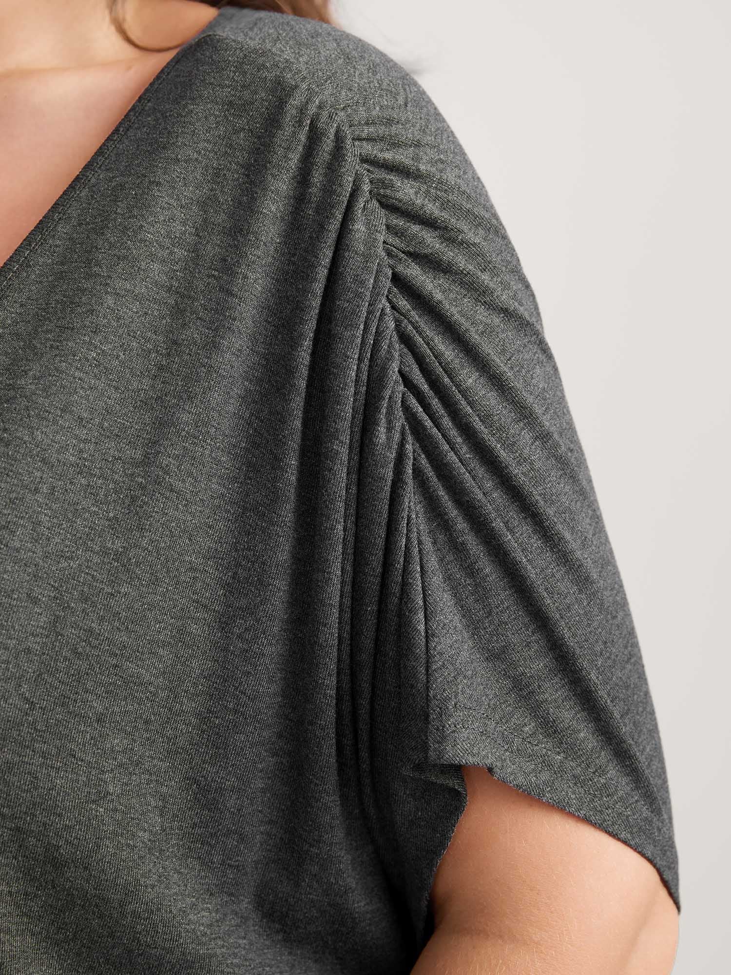 Supersoft 2-In-1 Plain Knit Top