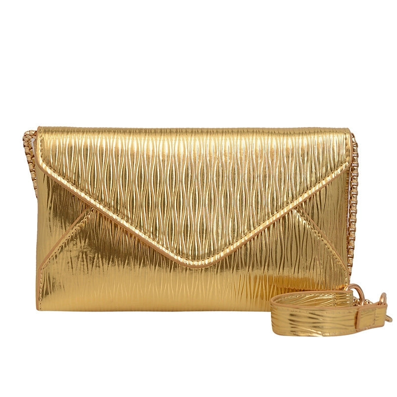 Women's Medium Pu Leather Solid Color Vintage Style Classic Style Flip Cover Envelope Bag