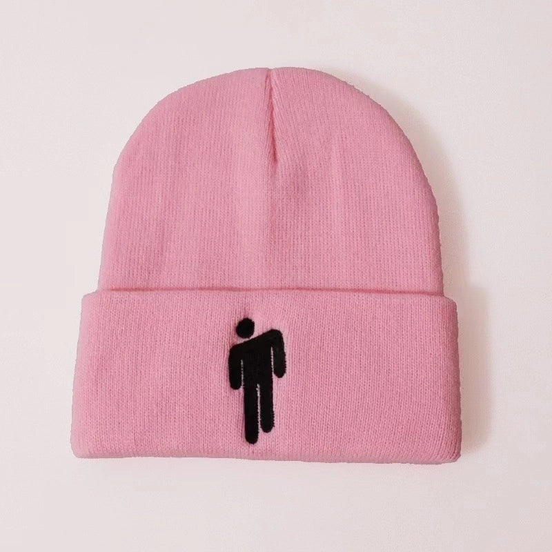 Women's Minimalist Classic Style Solid Color Eaveless Wool Cap